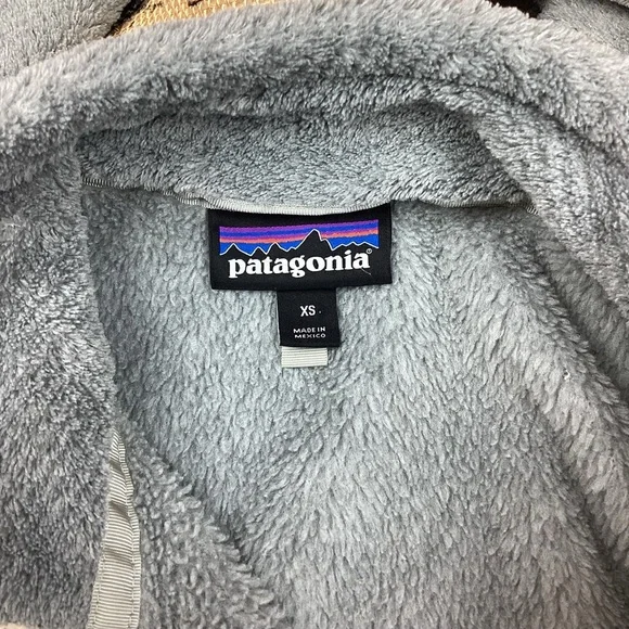 Patagonia Synchilla Polartec Retool 1/4 Snap Jacket Gray - Picture 8 of 11